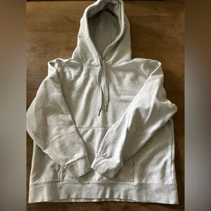 Athleta Light Gray Hoodie